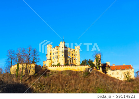Hohenschwangau Castle Schloss in bavarian alps 59114823