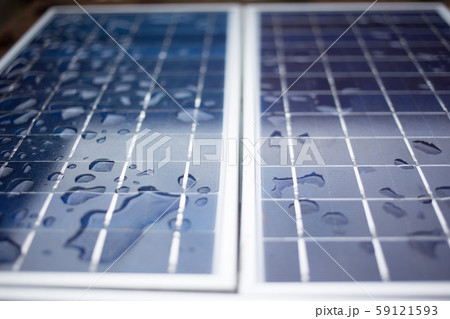 Close-up Solar panels (solar cell) 59121593