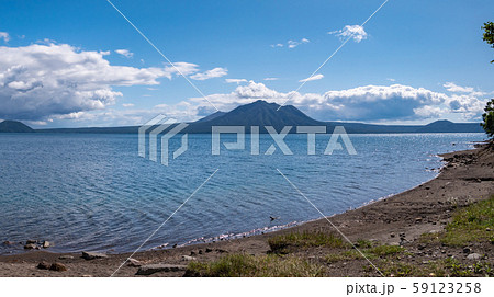 北海道 千歳市 支笏湖 59123258