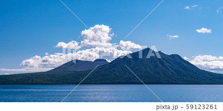 北海道 千歳市 支笏湖 風不死岳 北海道 千歳市 支笏湖 風不死岳 59123261