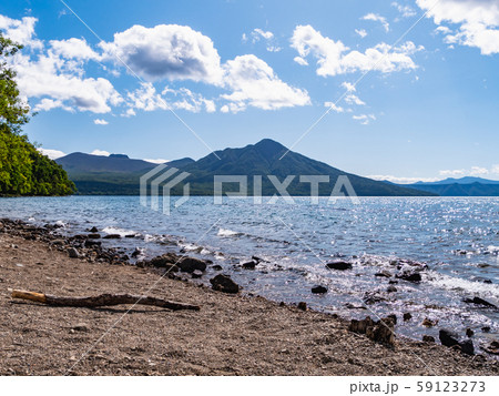 北海道 千歳市 支笏湖 59123273