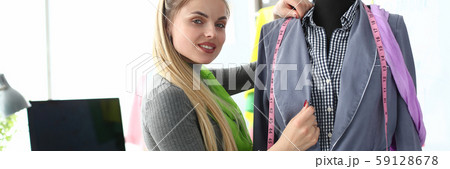 Dressmaking Concept Clothes Creating or Renovation 59128678