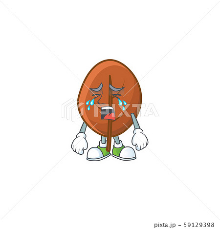 brown autumn leaves for design crying cartoon 59129398