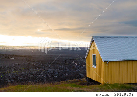 Desolate landscape from Kverfjoll area, Iceland 59129508