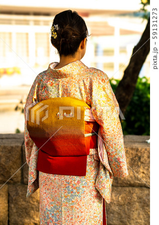 着物姿の女性 59131273