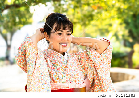 着物姿の女性 59131383