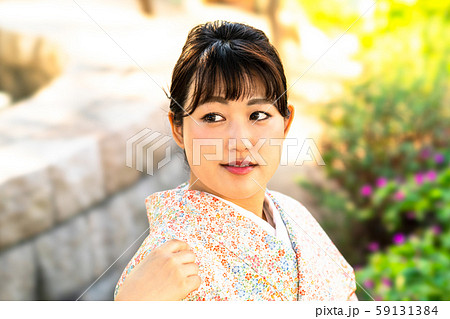 着物姿の女性 59131384