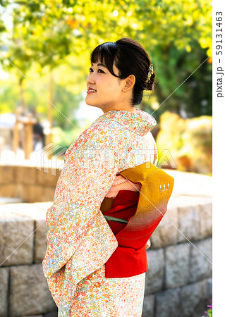 着物姿の女性 59131463