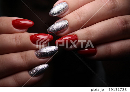 The beauty of the natural nails. Perfect clean manicure The beauty of the natural nails. Perfect clean manicure 59131728
