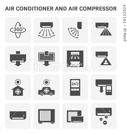 Air conditioner icon 59132024