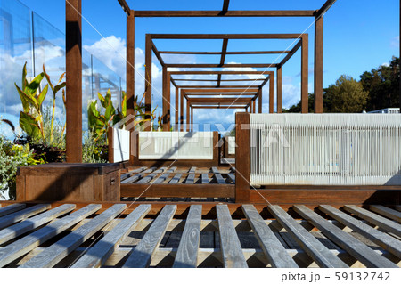 Spa salon on the Baltic beach in autumn Spa salon on the Baltic beach in autumn 59132742