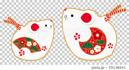 Illustration material for new year's cards Illustration material for new year's cards 59136641