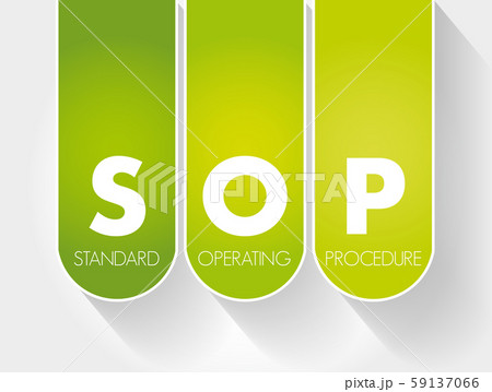 SOP - Standard Operating Procedure acronym 59137066