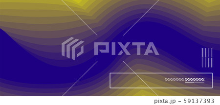 Dynamic fluid neon color wave geometric abstract background. Trendy poster colorful gradients and 59137393