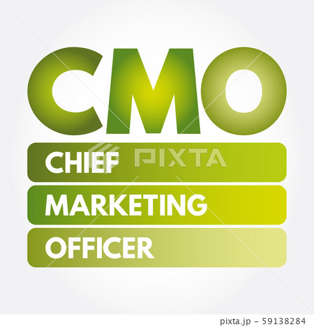 CMO - Chief Marketing Officer acronym 59138284