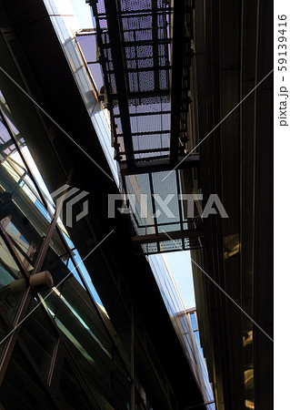 Fragments of a modern metal building Fragments of a modern metal building 59139416
