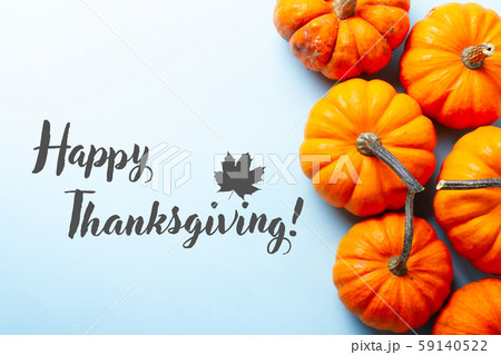pumpkin on table 59140522