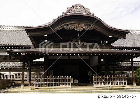 川越城本丸御殿 玄関 埼玉県川越市の写真素材