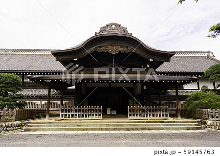 川越城本丸御殿 玄関 埼玉県川越市の写真素材
