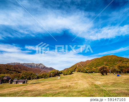 秋の大山 奥大山スキー場 秋の大山 奥大山スキー場 59147103