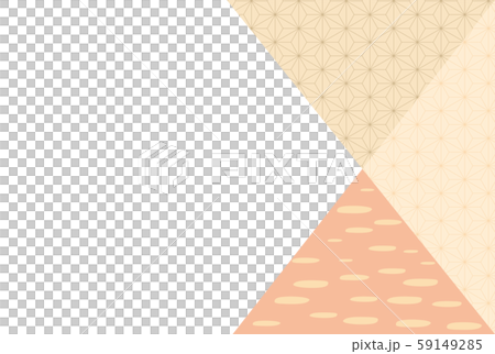 和柄のシンプルなフレーム 59149285