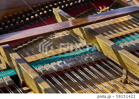 Old Piano Interior Parts 59151422