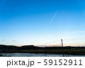 夕暮れ田舎風景 59152911