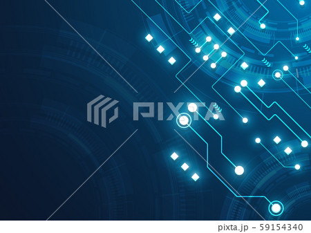 High tech technology geometric 59154340