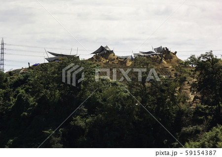 南山城跡 発掘現場 岡山県倉敷市 南山城跡 発掘現場 岡山県倉敷市 59154387