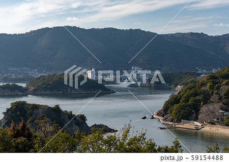 鞆の浦、仙酔島の海岸風景 鞆の浦、仙酔島の海岸風景 59154488