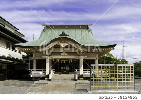 岡山神社 鳥居 随身門 拝殿 岡山県岡山市 岡山神社 鳥居 随身門 拝殿 岡山県岡山市 59154965
