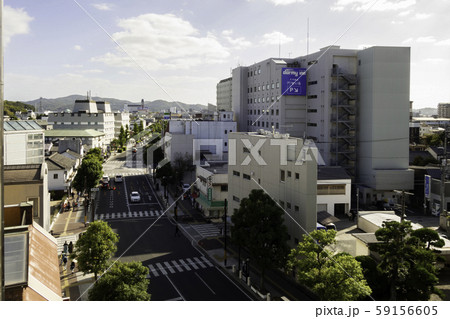 倉敷市街地 倉敷駅南口 元町通り 岡山県倉敷市 倉敷市街地 倉敷駅南口 元町通り 岡山県倉敷市 59156605