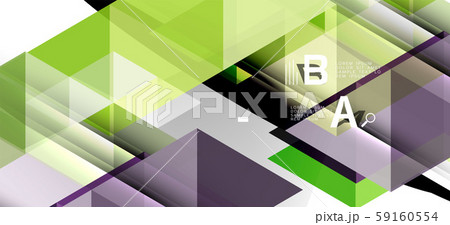 Abstract triangle pattern, colorful backdrop. Presentation template. Modern textured shape. Trendy 59160554