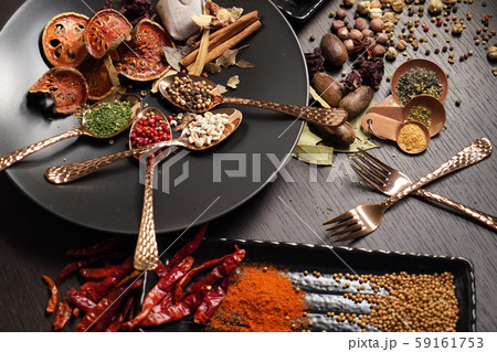 spices herbs seasoning condiment. food ingredient cuisine spices herbs seasoning condiment. food ingredient cuisine 59161753