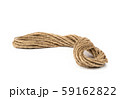 Hemp Rope and bow isolated on white background. 59162822