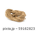 Hemp Rope and bow isolated on white background. 59162823