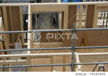 建方、ゆか組、プラットフォーム、ツーバイフォー、新築、住宅、木造住宅、一戸建て、建築、建設、木造 建方、ゆか組、プラットフォーム、ツーバイフォー、新築、住宅、木造住宅、一戸建て、建築、建設、木造 59162840