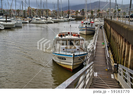フランス　バスク　アンダイエ　境界の町 59163770