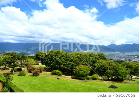 山梨県山梨市フルーツパーク付近の風景 59167058