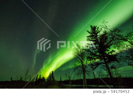 カナダ イエローナイフのオーロラブレーク Canada Yellowknife Aurora  59170452