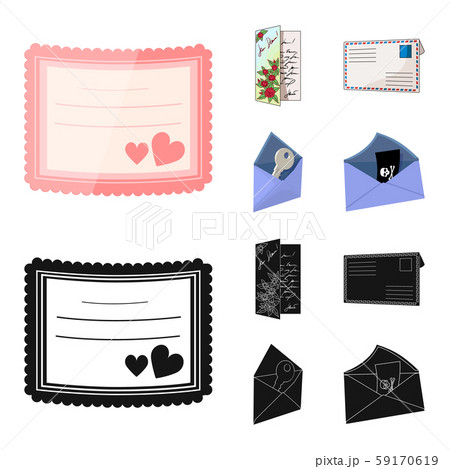 Isolated object of card and christmas icon. Collection of card and background stock vector Isolated object of card and christmas icon. Collection of card and background stock vector 59170619
