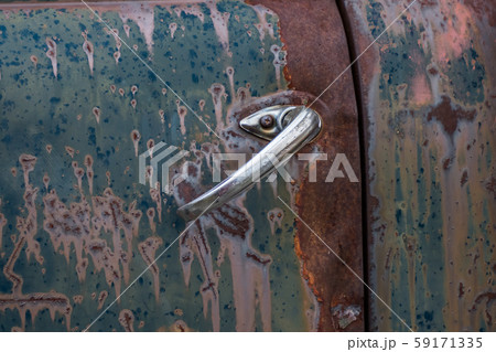 錆のパターン Retro iron plate or automobile rust pattern 錆のパターン Retro iron plate or automobile rust pattern 59171335