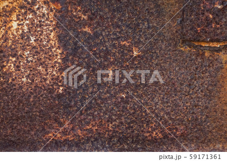 錆のパターン Retro iron plate or automobile rust pattern 錆のパターン Retro iron plate or automobile rust pattern 59171361