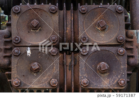 錆のパターン Retro iron plate or automobile rust pattern 錆のパターン Retro iron plate or automobile rust pattern 59171387
