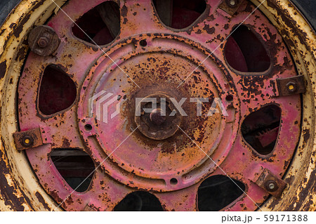 錆のパターン Retro iron plate or automobile rust pattern 錆のパターン Retro iron plate or automobile rust pattern 59171388