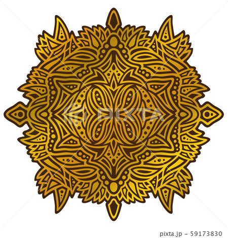 Colorful abstract art with golden color pattern Colorful abstract art with golden color pattern 59173830