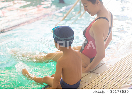 キッズスイミング　初心者　マンツーマンレッスン　幼児 59178689