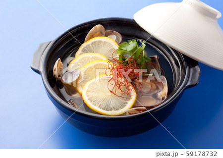 あさりのレモン風味鍋 59178732