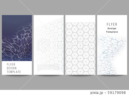 The minimalistic vector illustration layout of flyer, banner design templates. Digital technology 59179098