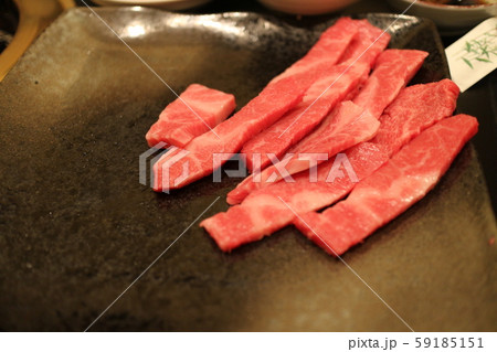 牛肉 鹿児島黒牛 A5 日本一 素材 背景 牛肉 鹿児島黒牛 A5 日本一 素材 背景 59185151